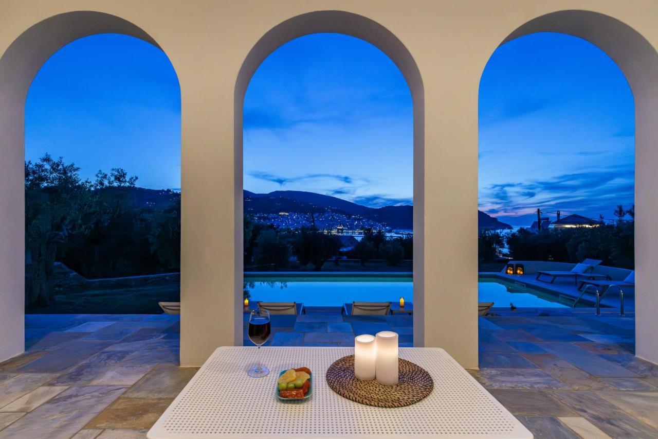 Sunshine Pool Villa Skopelos Buitenkant foto