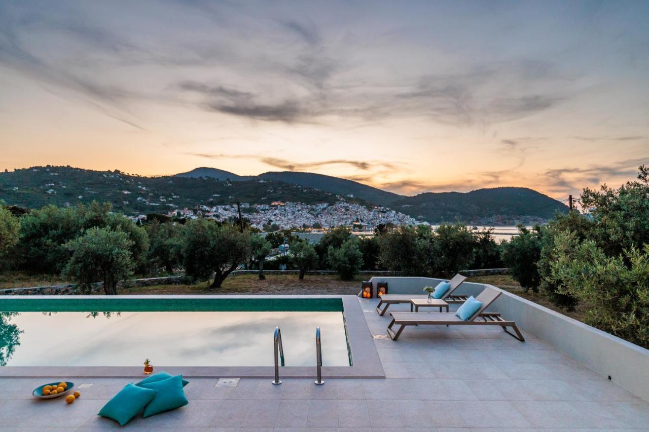 Sunshine Pool Villa Skopelos Buitenkant foto