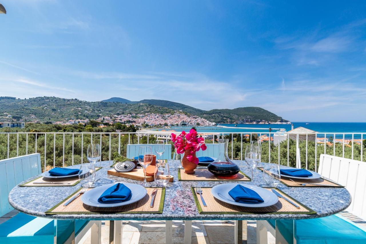 Sunshine Pool Villa Skopelos Buitenkant foto