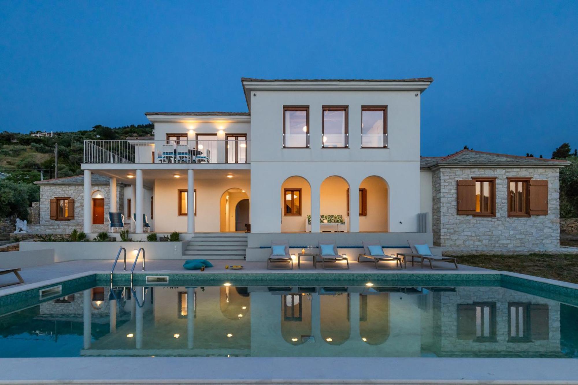 Sunshine Pool Villa Skopelos Buitenkant foto